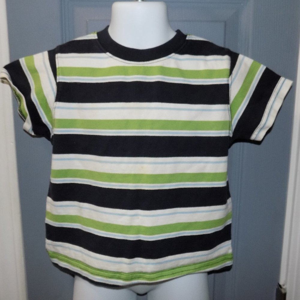 Gymboree Striped Short Sleeve Shirt Size 2T Boy's